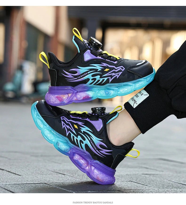Kids Shoes Boy Casual Sneakers Platform Comfortable Children School Sports Tenis Boy Shoes Children&