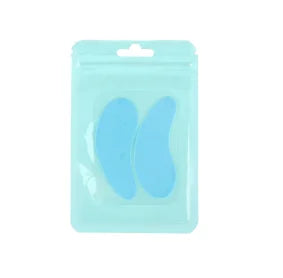 New Reusable 1Pair Eye Pads Silicone Stripe Lash Lift Eyelash Extension Hydrogel Eye Patches Under Eye Gel Patch Makeup Tools