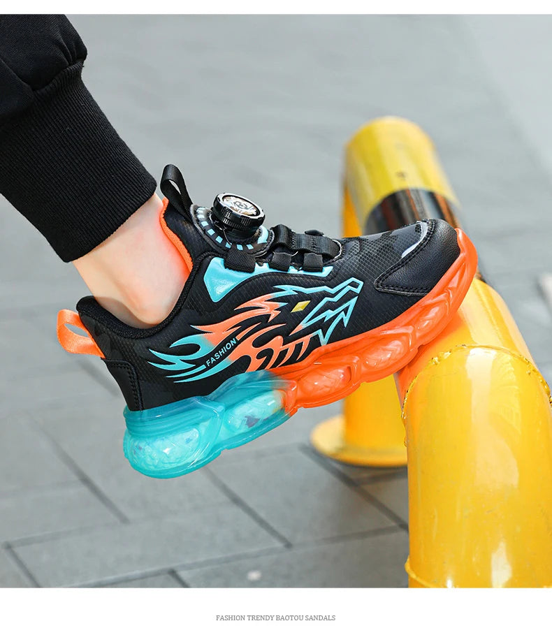 Kids Shoes Boy Casual Sneakers Platform Comfortable Children School Sports Tenis Boy Shoes Children&