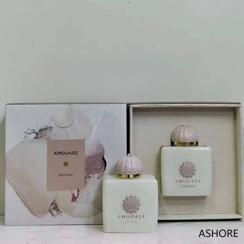 Womens Floral Fragrance 100ml Long Lasting Fresh Elegant Gentle Perfume with Violet Lilac Peony Rose and Soft Musk Notes