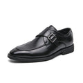 Leather Shoes For Men Fashion Buckle Classic Business Shoes for Male Luxury Brand Antiskid Cozy Men Loafers Design Shoes Men