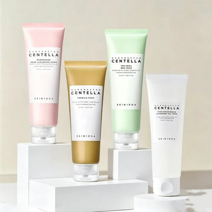 SKIN1004 Centella Cleanser Foam Series 125ml Poremizing/Ampoule/Tea-Trica BHA/Tone Brightening Face Wash Sensitive Skin K-Beauty