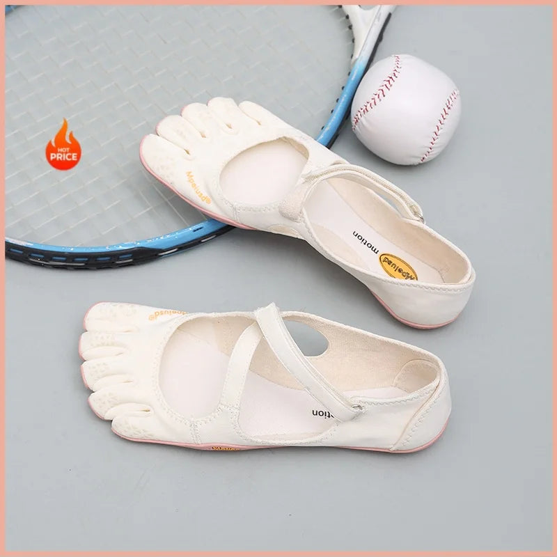 Women‘s Five Toe Shoes with Loop Strap - Barefoot Minimalist Flats for Hiking, Yoga, Gym Quick-Dry Water &amp; Everyday Casual Wear