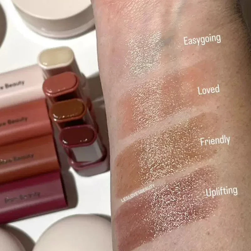 Rare Beauty Easygoing Loved Uplifting Friendly Butter Lip Balm Lasting Moisturize Lip Gloss Makeup Soft Pinch Matte Bouncy Blush