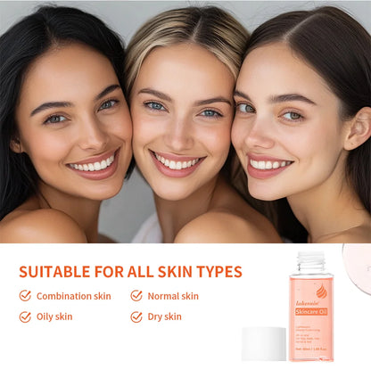 Bio Skincare Body Oil Face Body Moisturizer Vitamin A Vitamin E Exfoliate skin Improve Hair Health Fade Scars Exfoliate skin car