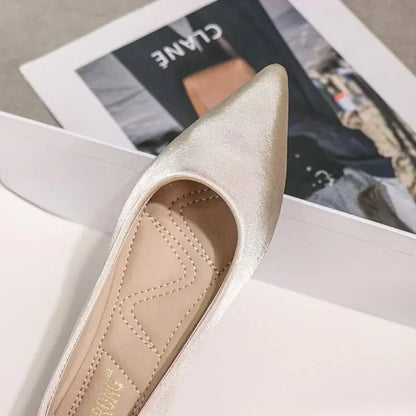 Ladies Footwear Low Heel Elegant Office Non Slip Women&