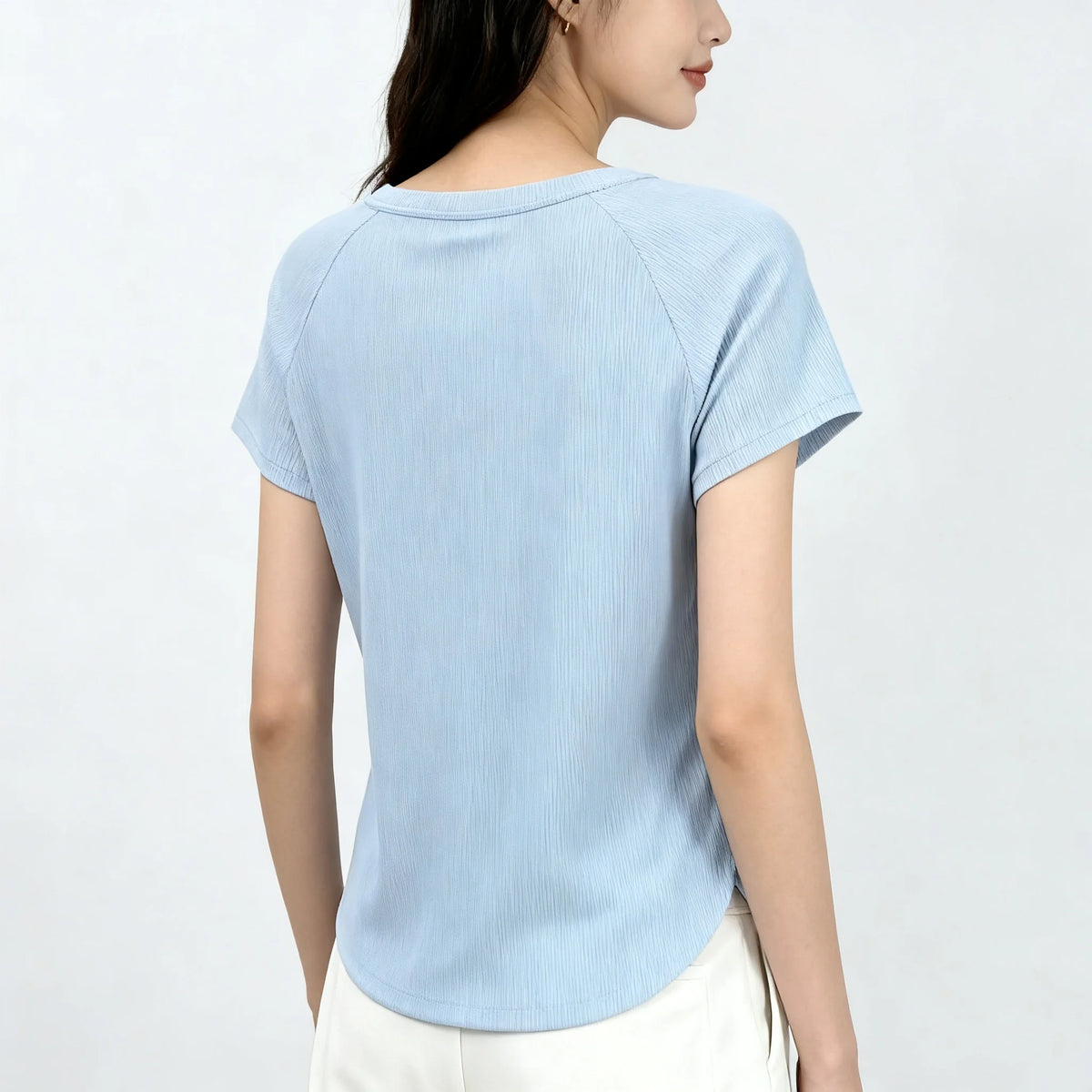 Yoga Clothes for Women 2026 New Style Tops, Lazy Style Summer Nude-Feel Yoga Clothes, Loose Fit, Cover-Up, Suitable for Outdoor Running and Sports