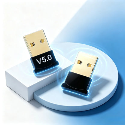 USB Bluetooth 5.0 Adapter Wireless Bluetooth 5.0 Dongle Adapter For PC Laptop Wireless Speaker Audio Receiver USB Transmitter
