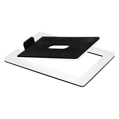 Speaker Stand for Enhanced Stereo Sound and Shock Absorption, Speaker Base for Laptop Speaker Support or Desktop Speaker Bracket