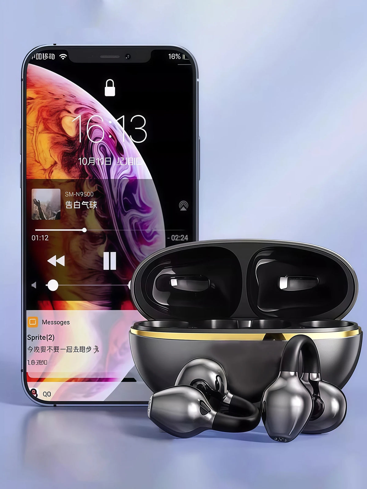 Bluetooth Earphones Stylish and Modern Design - Your Ultimate Audio Companion, Designed to Provide Excellent Sound Quality and