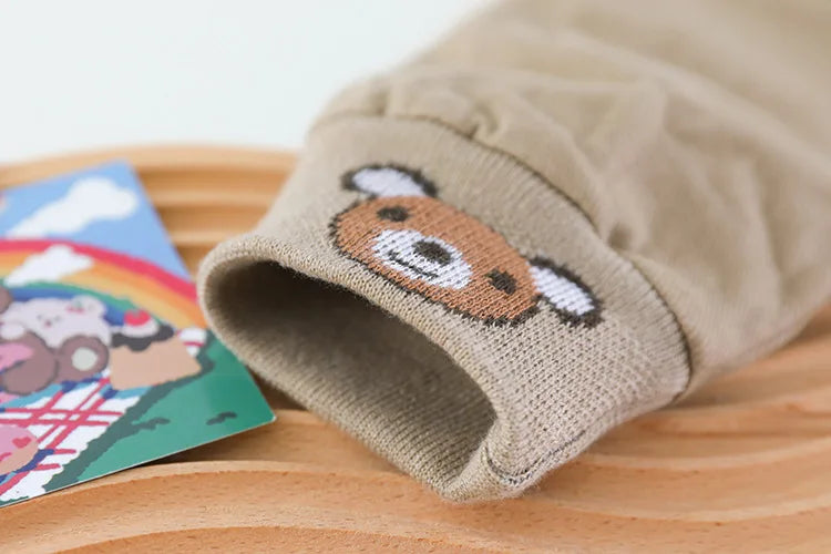 Toddler Tracksuit Spring Baby Clothing Sets Children Boys Fashion Sport Clothes Kids Cartoon Bear Sweatshirt And Pants 2Pcs Suit