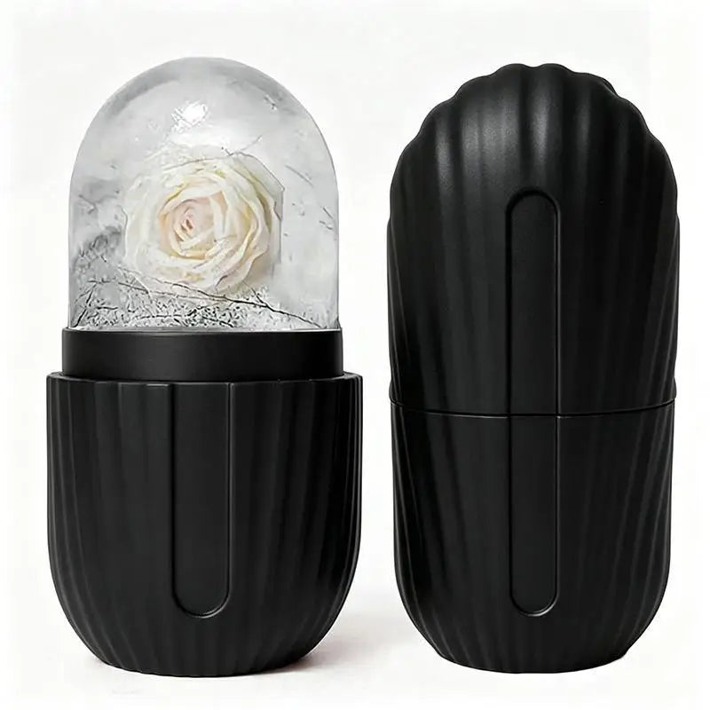 Ice Face Roller Ice Cube Beauty Massage Silicone Ice Mold For Eye Puffiness Ice Facial Roller Shrink Pores
