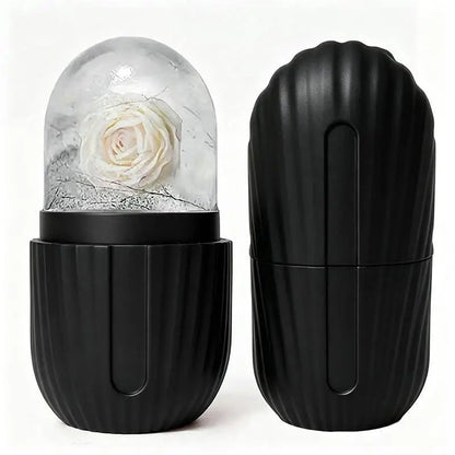 Ice Face Roller Ice Cube Beauty Massage Silicone Ice Mold For Eye Puffiness Ice Facial Roller Shrink Pores