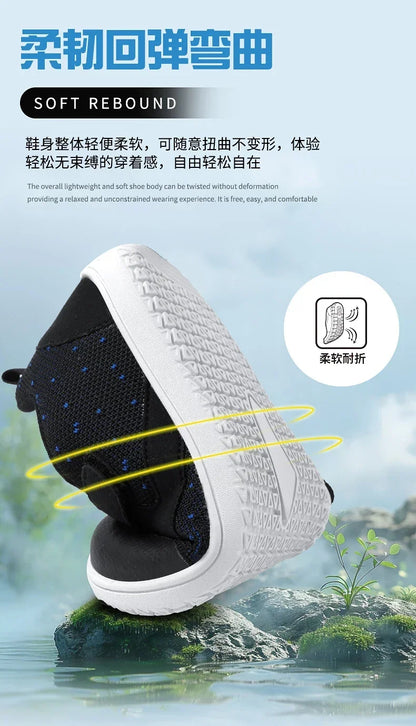 Kids Wide Barefoot Shoes Minimalist Boys Girls Sneakers Lightweight Non Slip Children Walking Shoes Casual Skate Flat