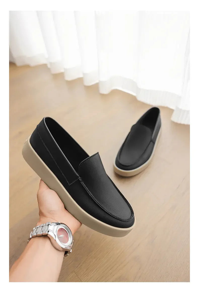 Shoes for Men Fashion Comfortable Leather Shoes Luxury Formal  Loafers for Men Sneakers Casual Oxford Shoes Zapatillas Hombre