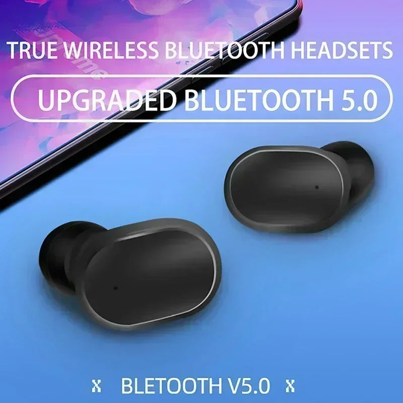 TWS Wireless Bluetooth Headset with Mic Earbuds Noice Cancelling Earphone Bluetooth Headphones For smartphones