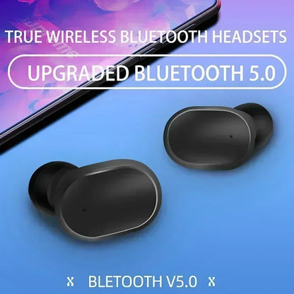 TWS Wireless Bluetooth Headset with Mic Earbuds Noice Cancelling Earphone Bluetooth Headphones For smartphones