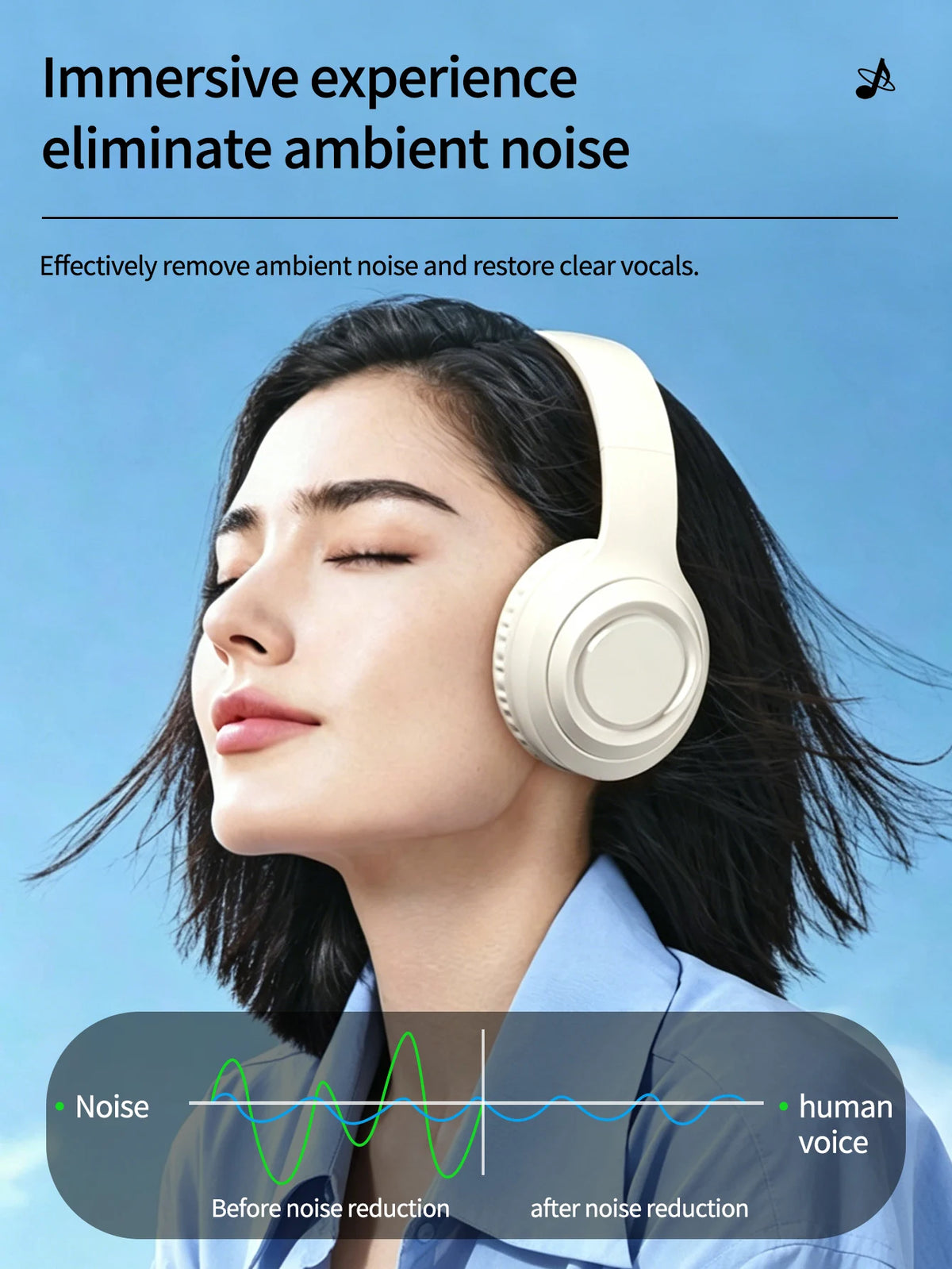 Bluetooth Over-Ear Wireless Headphones,Low Latency,Lightweight,Long Playtime Battery,Soft Memory Foam Earpads for Game &amp; Daily A