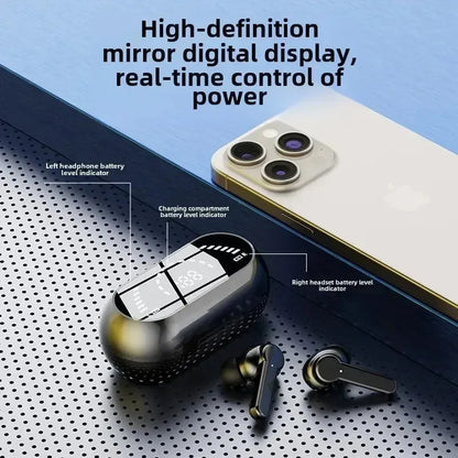 Bluetooth 5.4 Wireless Earbuds Touch Control Sport Gaming Headphones Deep Bass Noise Reduction Universal for All Smartphones