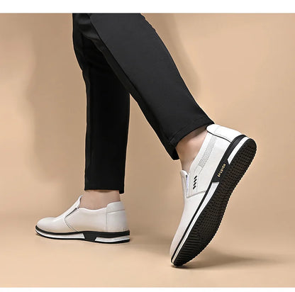 Leather Shoes for Men Designer Loafers High Quality Adult Moccasins Men Driving Shoes Male Footwear Men&