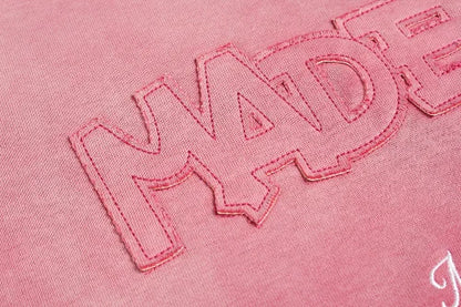 Men Clothing High street New Trend Heavy Industry Washed Embroidered Antique-style Sweatshirt for men and women