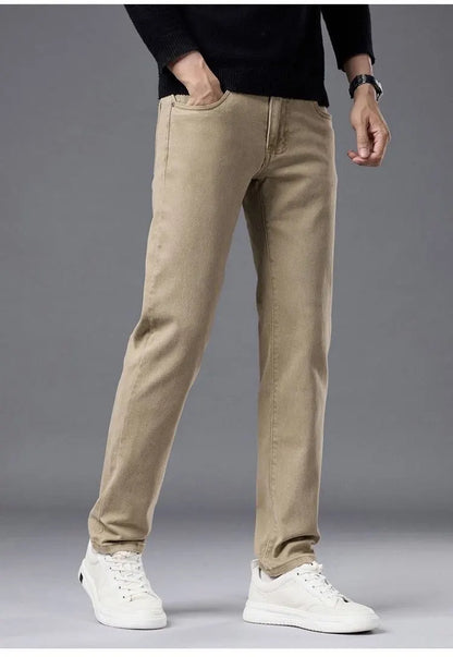 Slim Fit Straight Leg Jeans Men&