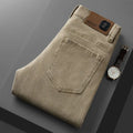 Slim Fit Straight Leg Jeans Men's Summer New Style High End Thin Denim Pants Versatile Casual Wear Breathable Wear Resistant