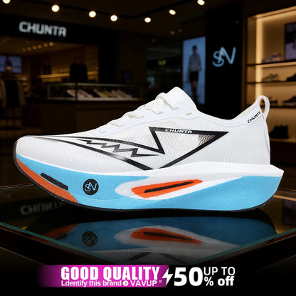 Marathon Men Running Shoes Carbon Board Speciality Sports Breathable Lightweight Women&