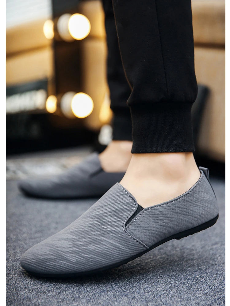 Shoes for Man New Men Fashionable Canvas Breathable Flat Bottomed Walking Shoes with Lightweight Sports Shoes Men&
