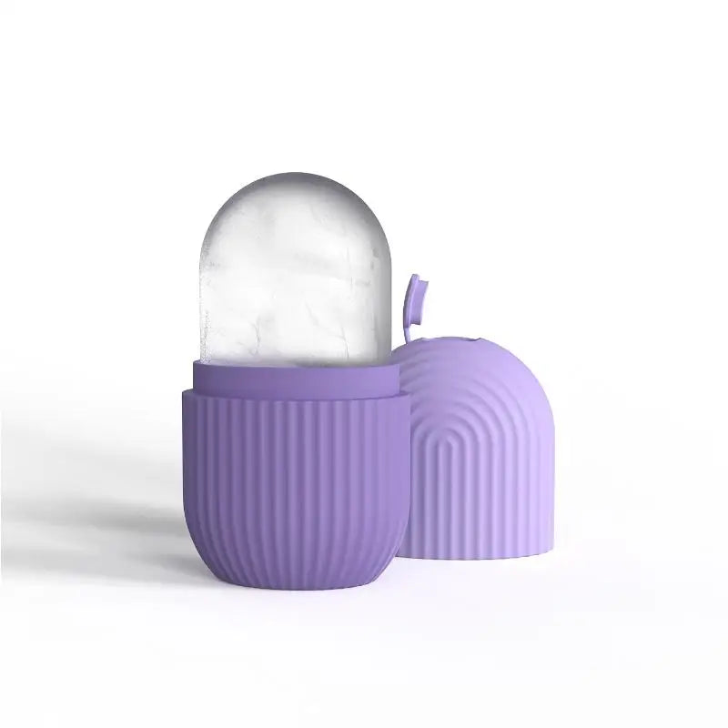 Ice Face Roller  Beauty Massage Silicone Ice Mold For Eye Puffiness Ice Facial Roller Shrink Pores Multifunctional Mold