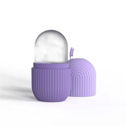 Ice Face Roller  Beauty Massage Silicone Ice Mold For Eye Puffiness Ice Facial Roller Shrink Pores Multifunctional Mold