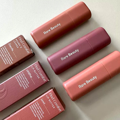 Rare Beauty Lip Gloss Butter Lip Balm Smoothing Lipstick Lasting Lubrication Portable Women Daily Care Makeup Moisturizer Blush